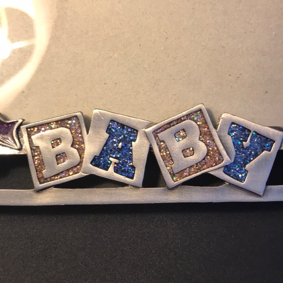 Pewter Baby Photo Frame - Picture 2 of 6